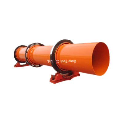 SUNO Rotary Drum Dryer For Clay Drying Steel Starch Residue Wood Pellet Dryer