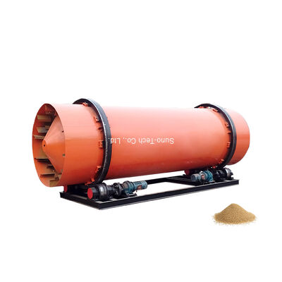 Secador rotativo de gesso de cimento de argila Biomassa calcário de carvão secador de areia rotativa para as partes de madeira