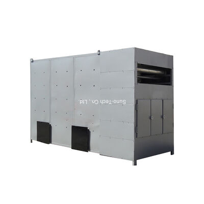 Continuous Drying Energy Saving High Efficiency Mesh Belt Dryer for Roots Stems and Leaves