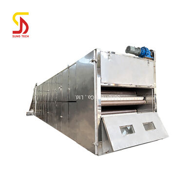 Single Layer and Multi Layer Continuous Mesh Belt Dryer for Energy Saving Hot Air Drying of Chili Blocks and Potato Chips