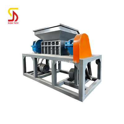 190mm Blade Hdd Hard Disk Shredder Machine Scrap Car Tire Solid Waste Shredding Machine