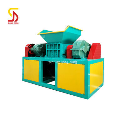 75kW Twin Shaft Shredder Machine 220V/380V 10-15 T/H  With ZQ1000 Reducer