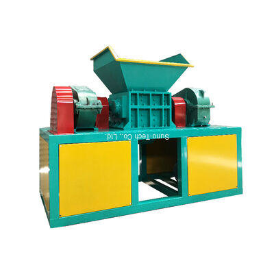 Recycle Scrap Metal Shredder Machine Drum Scrap Iron Shredder Double Shaft  ZQ350 0.5 T/H