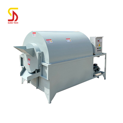 ZQ400 River Sand Mini Rotary Drum Dryer Rice Bran Corn Bran Corn Starch Rotary Dryer Machine