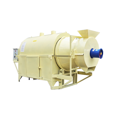 Small Automatic Feeding Mini Rotary Drum Dryer ZQ250 Reducer 1000*2900 Inner Cylinder Dimensions