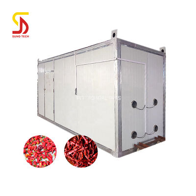 Industrial Drying Oven with 850 kg/h Evaporation and 680W Dehumidifier for Batch-Type Food Dehydration