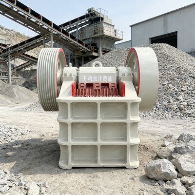 PE400x600 Jaw Crusher Machine with 400×600mm Feed Opening 250r/min Rotational Speed and 50-180 t/h Output Capacity for Stone Crushing