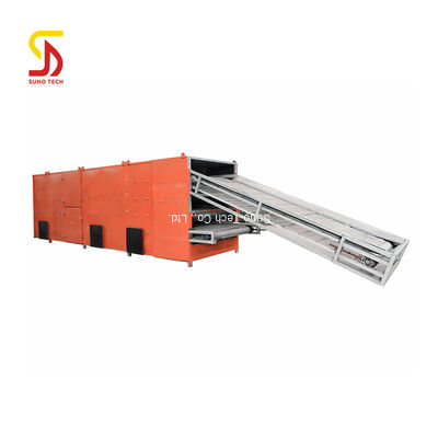 Single Layer and Multi Layer Continuous Mesh Belt Dryer with High Efficiency Low Cost for Food Processing in Carbon Steel