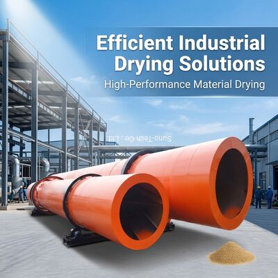 Best Selling Factory Direct Price Mineral Dryer  Steel Starch Residue Dryer Poultry Manure Rotary Dryer
