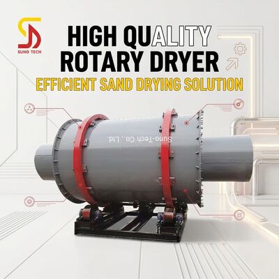 Low-energy Coal Sand Rotary Dryer Electric Heating Drum Dryer High-quality Biomass Rotary Dryer