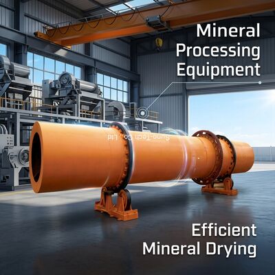High Efficiency  Rotary Sawdust Dryer And Drying Equipment For Wood Industry Mineral