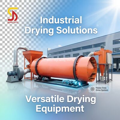 River Sand Silica Sand And Sludge Rotary Dryer Fly Ash Slurry Wood Chips Sand Clay Gypsum