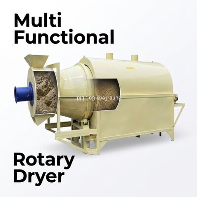 Industrial Multi Functional Small Rotary Drum Dryer For Soybean Residue In Breweries River Sand