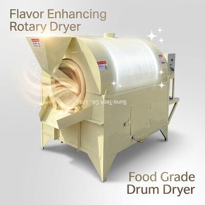 Breadcrumb Small Rotary Drum Dryer Food Flavoring Rotary Dryer