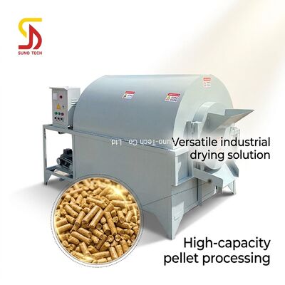Multifunctional Automatic Feed Pellet Mini Rotary Dryer Equipment ZQ350 Speed Reducer