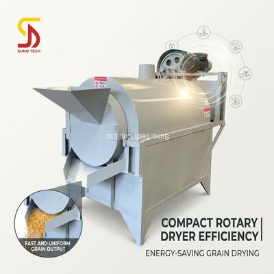 Compact Energy-Efficient Rotary Dryer with Efficient Drying for Grain and Agricultural Products