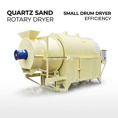 River Sand Quartz Sand Small Drum Dryer Sawdust Sand Rotary Drum Dryer