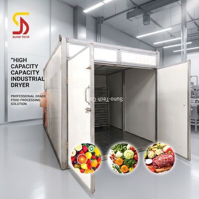 Industrial Drying Oven with 850 kg/h Evaporation and 680W Dehumidifier for Customizable Food Drying
