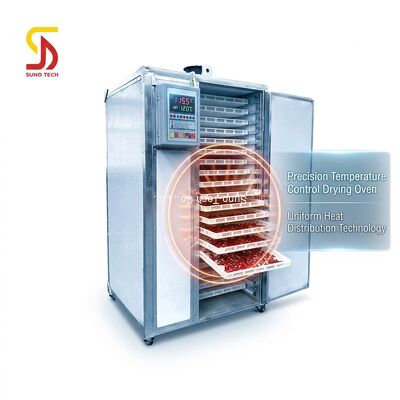 lò sấy công nghiệp tiết kiệm năng lượng với nhiệt độ điều chỉnh và làm khô đồng bộ cho tiêu xôi và khô nước gia vị
