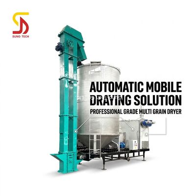 New Mobile Grain Dryer Corn Paddy Rice Grain Agricultural Automatic Wheat Corn Grain Dryer