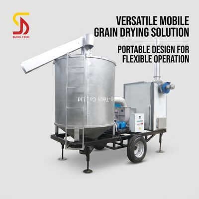 New 30t/d Diesel Mobile Grain Dryer Paddy Rice Grain Dryer Corn Mobile Grain Dryer