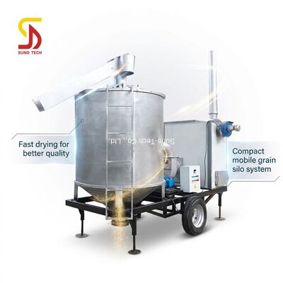 New 30t/D Mini Rice Corn Maize Dryer Machine Wheat Grain Silo Grain Dryer