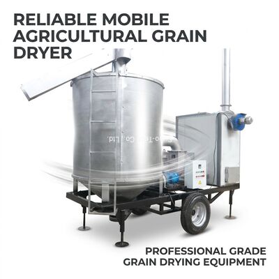 Multifunctional Mobile Mini Grain Dryer Wheat Corn Small Grain Dryer Machine