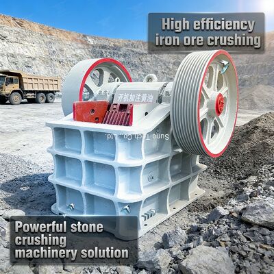 Trituradora de mandíbulas de piedra mini roca Máquina trituradora móvil mineral de hierro Mandíbula PE 250 X 400 Trituradora de mandíbulas