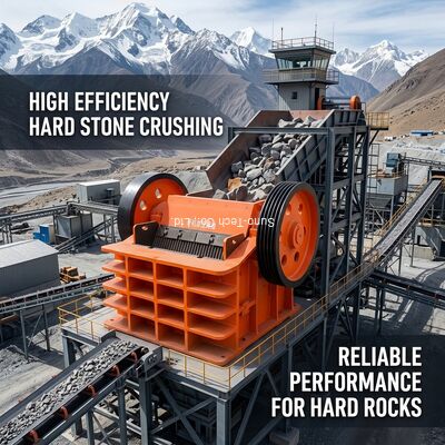 ফিড আকার 340mm ছোট চোয়াল Crusher বিক্রয়ের জন্য 275r / মিনিট মিনি চোয়াল Crusher কঠোরতা পাথর জন্য