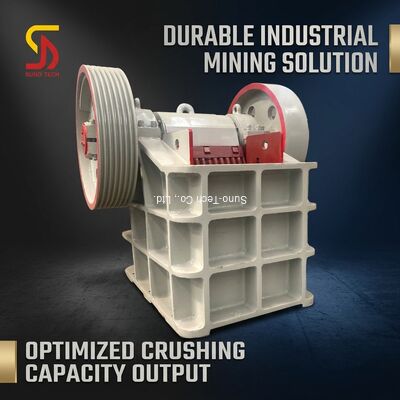 Motor Driven Quarry Stone Fine Jaw Crusher Quarry Aggregate Jaw Crusher