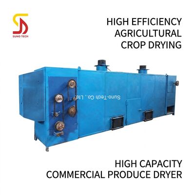 High Efficiency Energy Saving Eco-Friendly Mesh Belt Dryer for Agricultural Product Drying