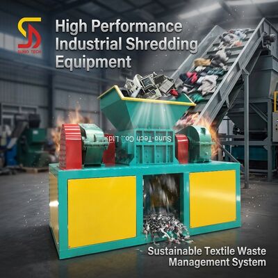 High Capacity Recyling Waste Textile Shredder Machine Clothing Scrap Shredder Machine