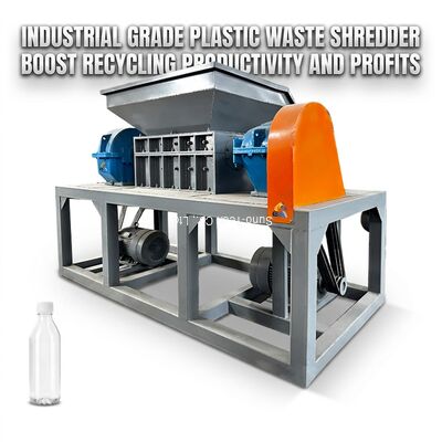 Multifunctional Waste Recycling Plastic Bottle Shredder Big Plastic Film Shredder Machine