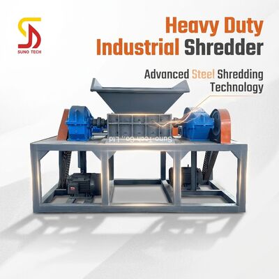 380v/50hz Steel Scrap Shredder Machine 45kw Iron Steel Aluminum Can Shredder Machine