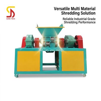 High Capacity Industrial Stone Shredder Machine Plastic Shredder For Sale Heavy Duty 10-15t/H