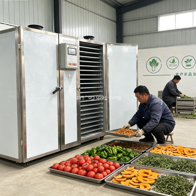 Commercial Food Dryer Machine with 680w Dehumidifier and 850 kg/h Evaporation Rate for Easy-to-use Drying Oven