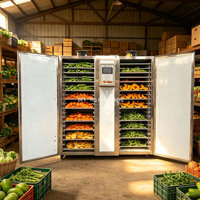 Factory Direct Drying Machine Apple Mango Tray Dryer Dehydrator Machine Okra Fruits Dehydration Machinery