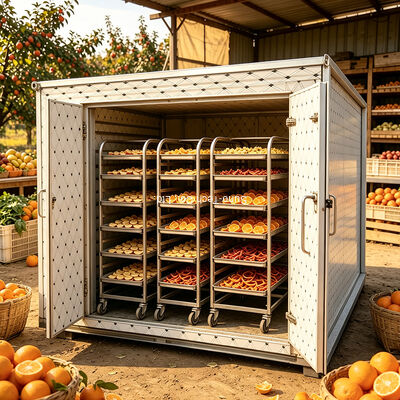 Industrial Bean Dryer Machine Hot Air Circulation Tray Cabinet Dehydrator for Soybean Mung Bean Red Bean Drying