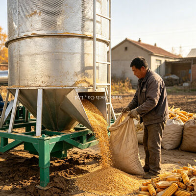 Industrial Grain Dryer Machine for Corn Wheat Rice Maize Grain Drying High Efficiency Agricultural Grain Drying Equipment